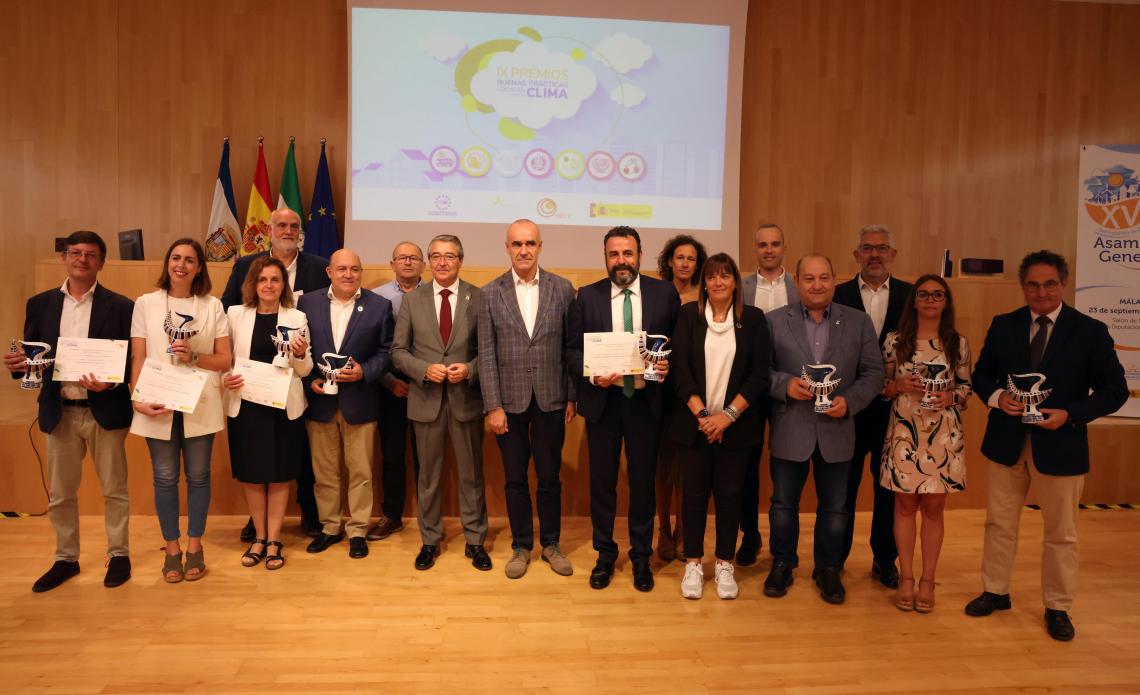 Los galardonados en la IX Edición de los Premios