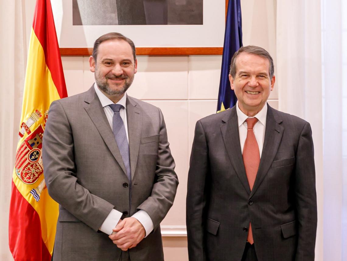El Ministro de Transportes y el Presidente de la FEMP, antes de la reunión