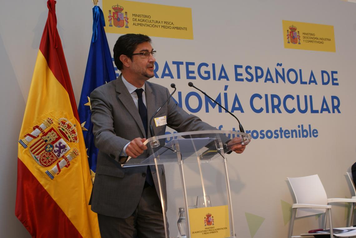 El Secretario General de la FEMP, en la Jornada sobre la Estrategia Española de Economía Circular.