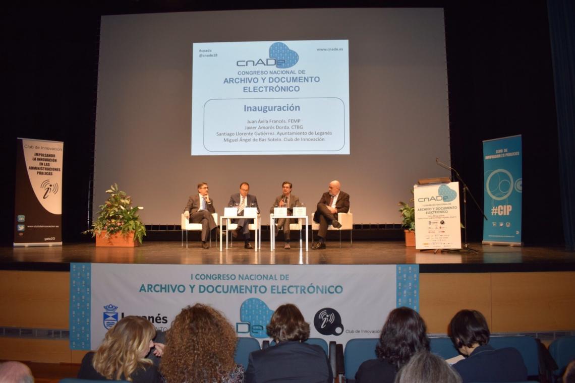 El Secretario General de la FEMP en la apertura del I Congreso Nacional de Archivo y Documento Electrónico