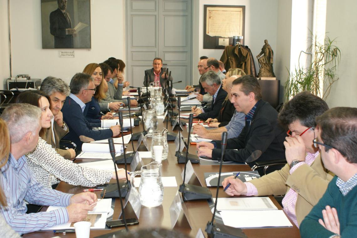 La Comisión de Despoblación, durante la reunión mantenida en la FEMP
