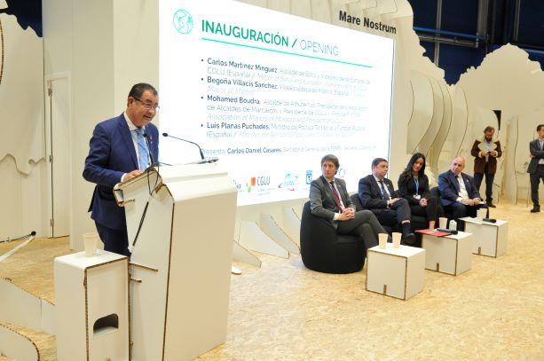 M. Boudra intervine en la apertura de los diálogos