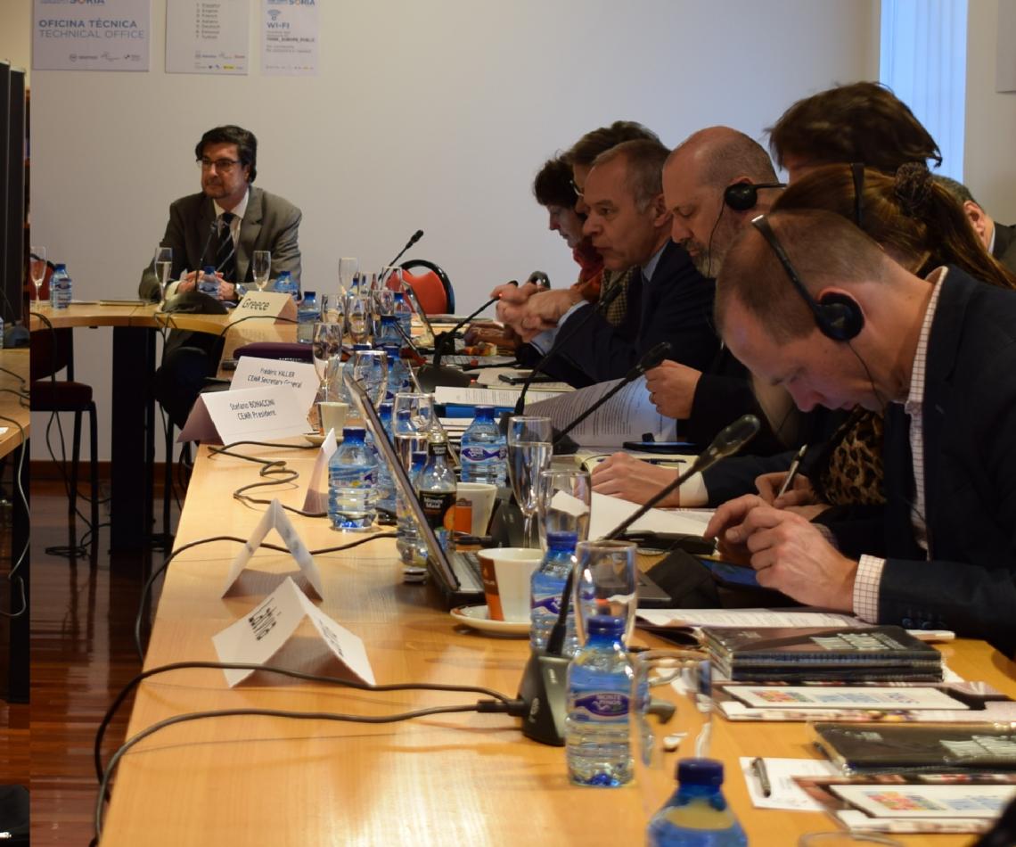 El Secretario General de la FEMP, Juan Ávila, en el Comité Director del CMRE
