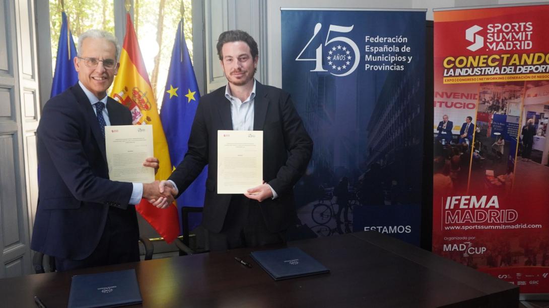 La FEMP se une a MadCup para impulsar iniciativas territoriales en el ámbito deportivo