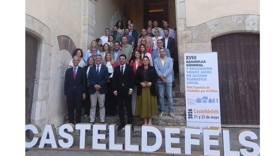 El alcalde de Castelldefels, nuevo presidente de la Red Española de Ciudades por el Clima