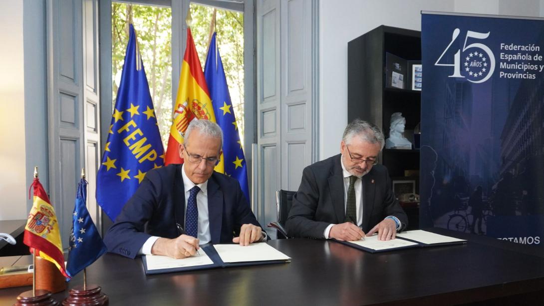 La FEMP y ASEJA renuevan su alianza para impulsar la infraestructura verde en los municipios españoles