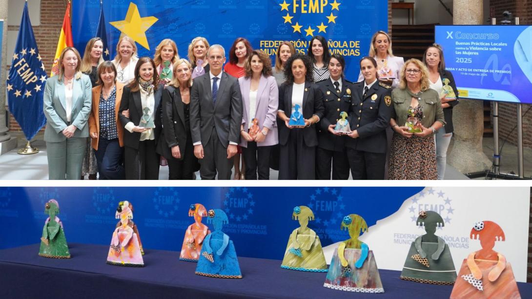 Diez entidades locales, premiadas por sus buenas prácticas frente a la violencia sobre las mujeres