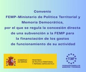 Convenio FEMP-MPTMD