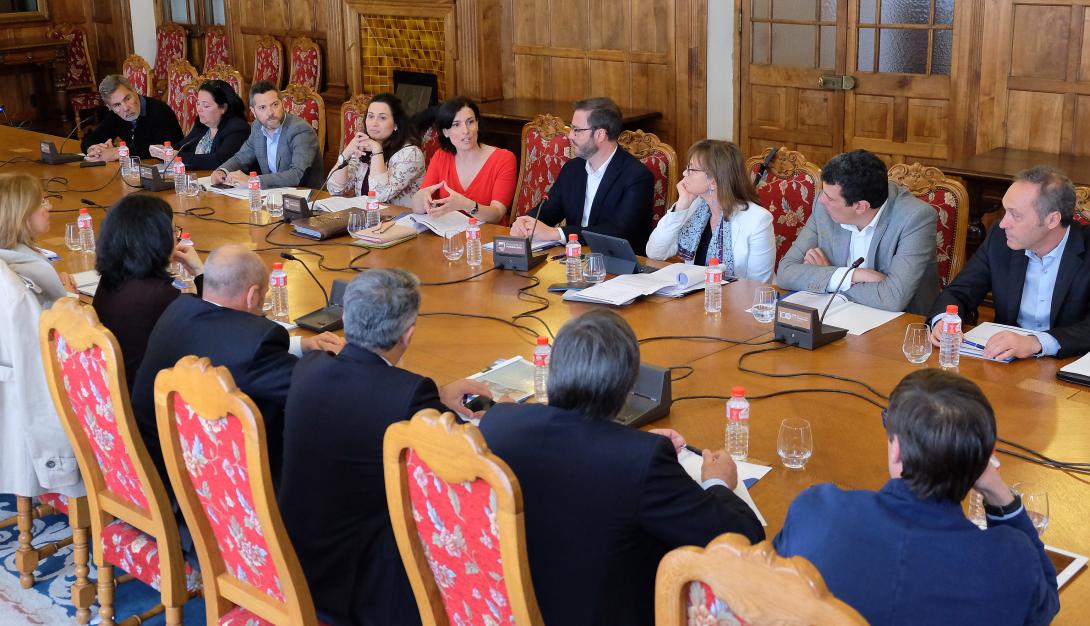 Reunión de la Comisión, en Santander