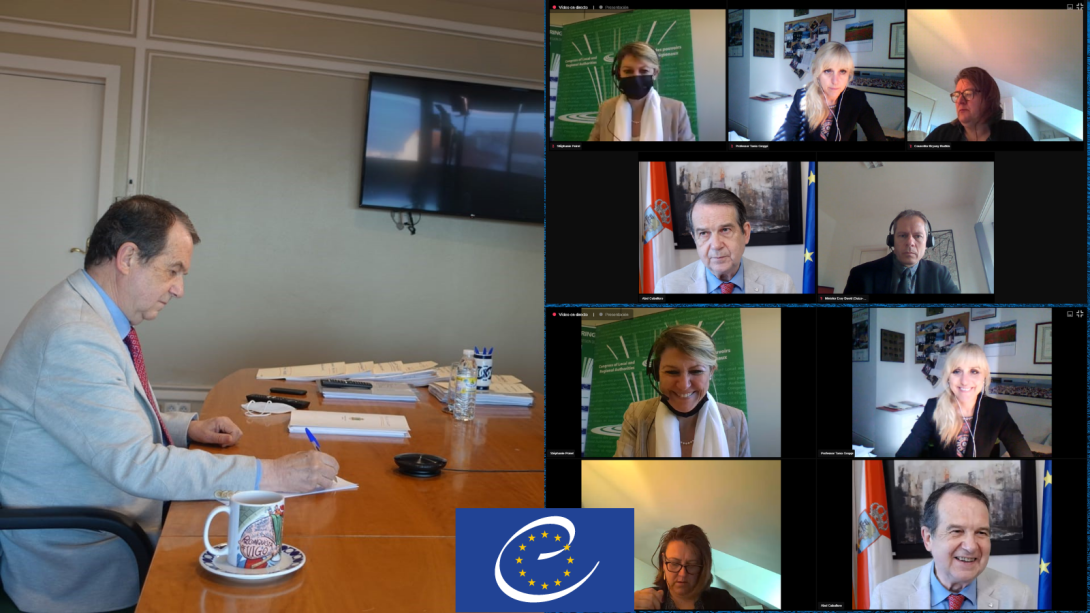 La reunión se celebró por videoconferencia