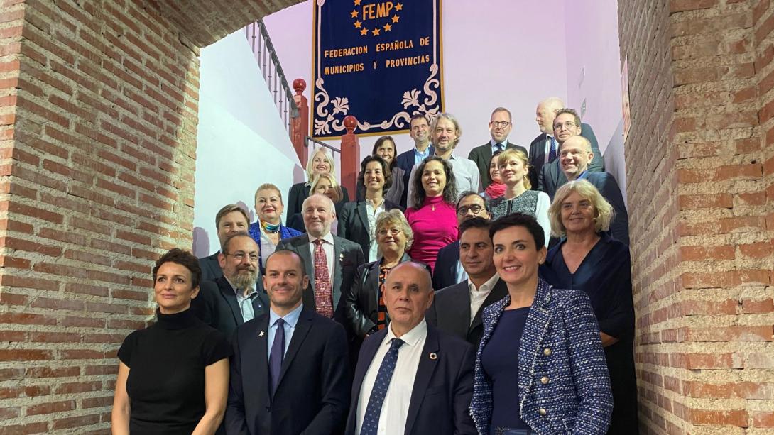 Secretario CMRE en la sede de la FEMP