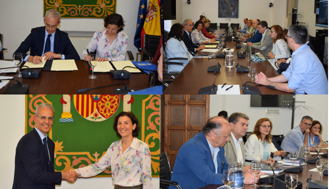 Firma convenio FEMP-ACNUR