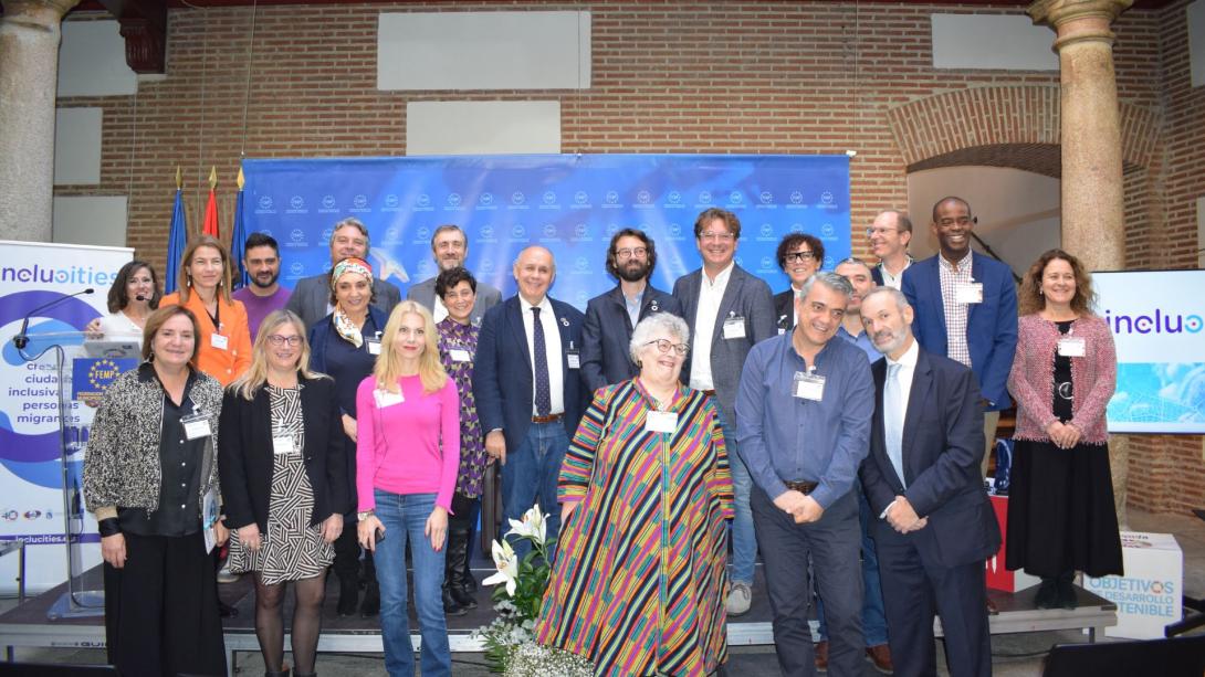 Participantes en el acto