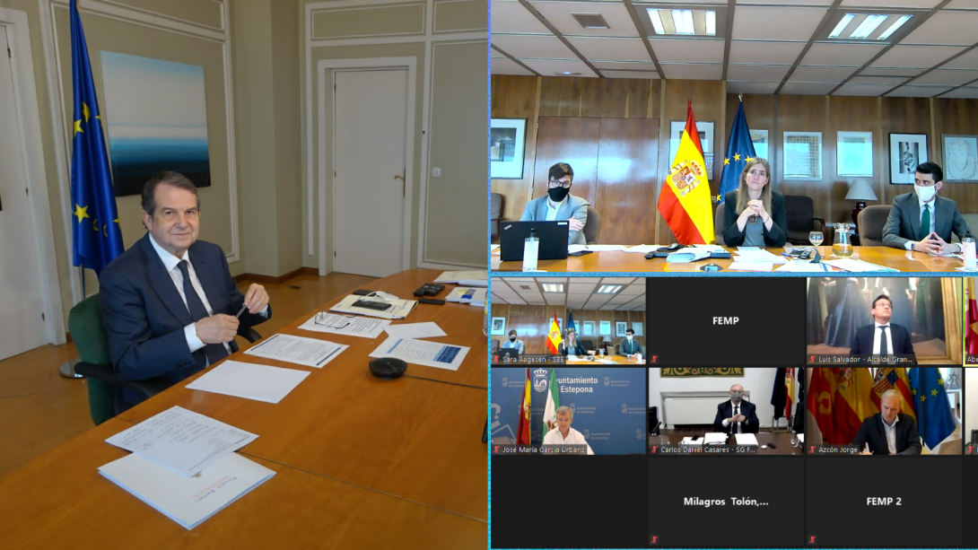 La reunión se celebró por vídeoconferencia