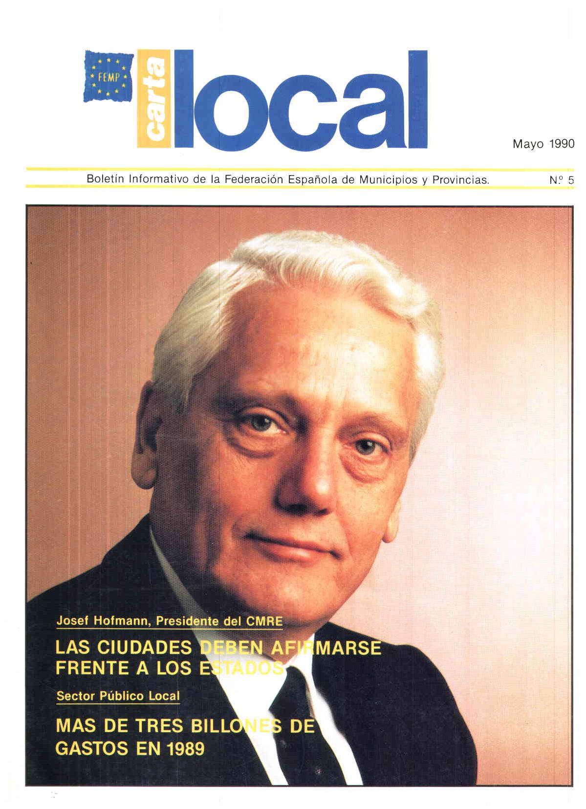Carta Local nº 5 – Mayo 1990