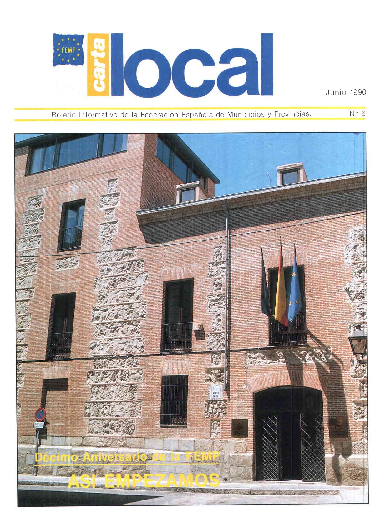 Carta Local nº 6 – Junio 1990