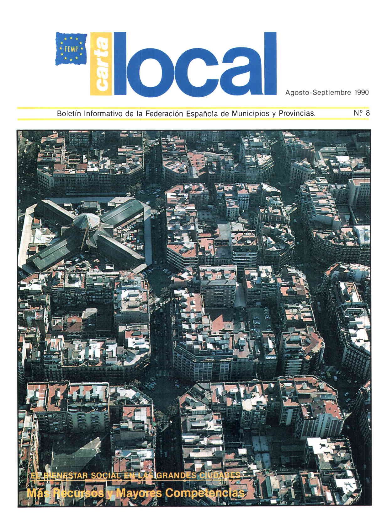 Carta Local nº 8 – Agosto-Septiembre 1990