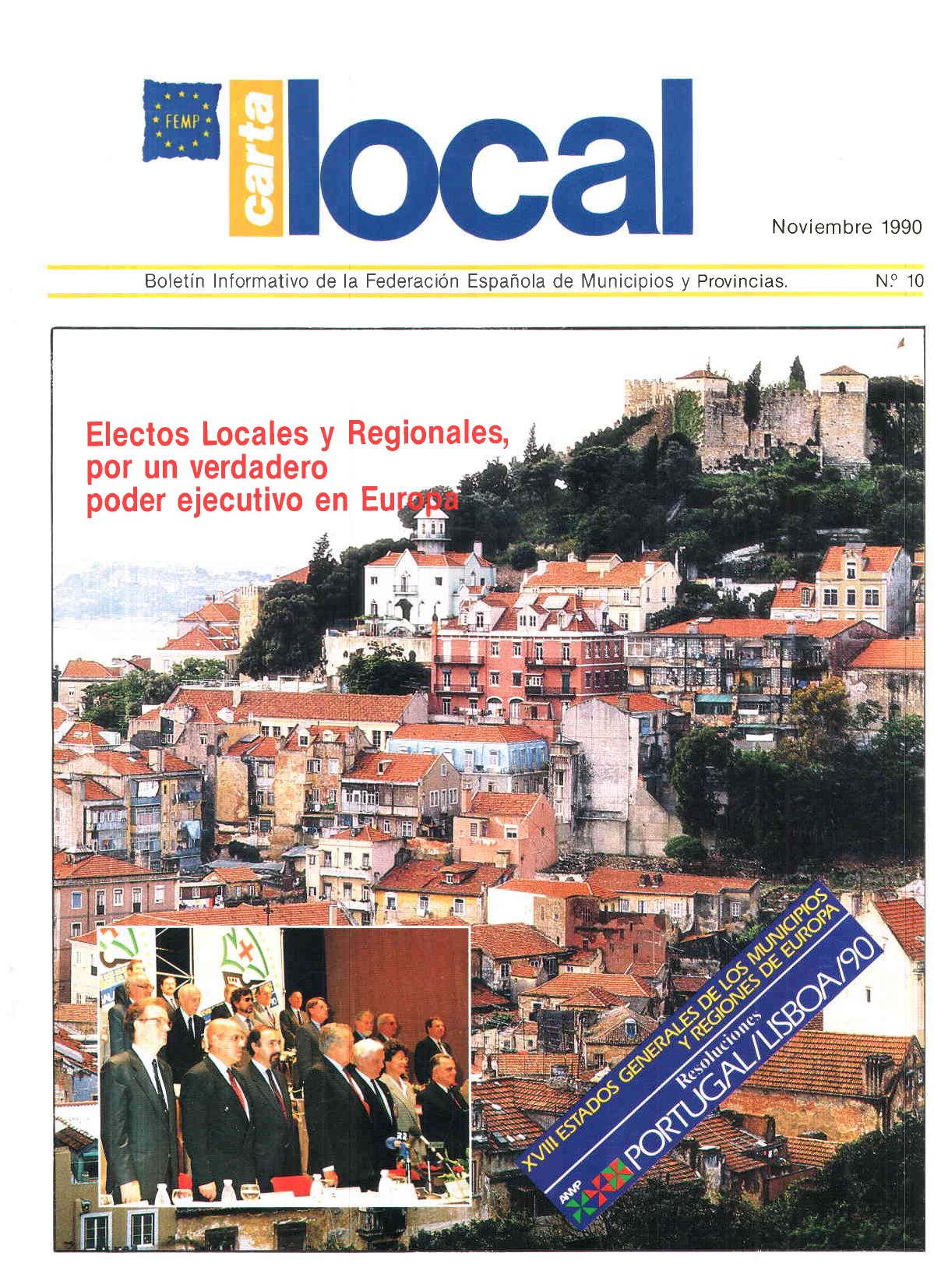 Carta Local nº 10 – Noviembre 1990