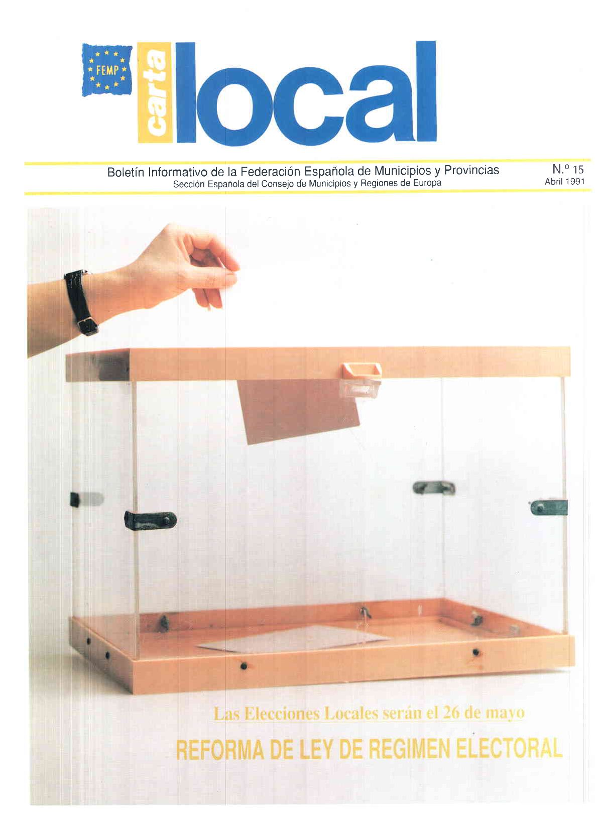 Carta Local nº 15 – Abril 1991