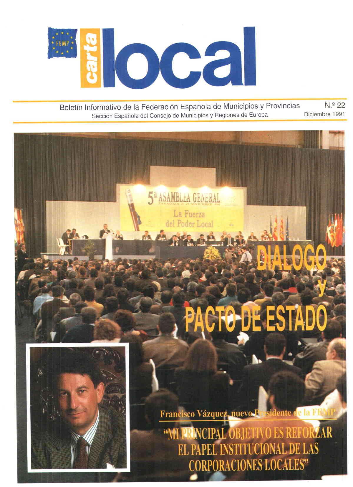 Carta Local nº 22 – Diciembre 1991