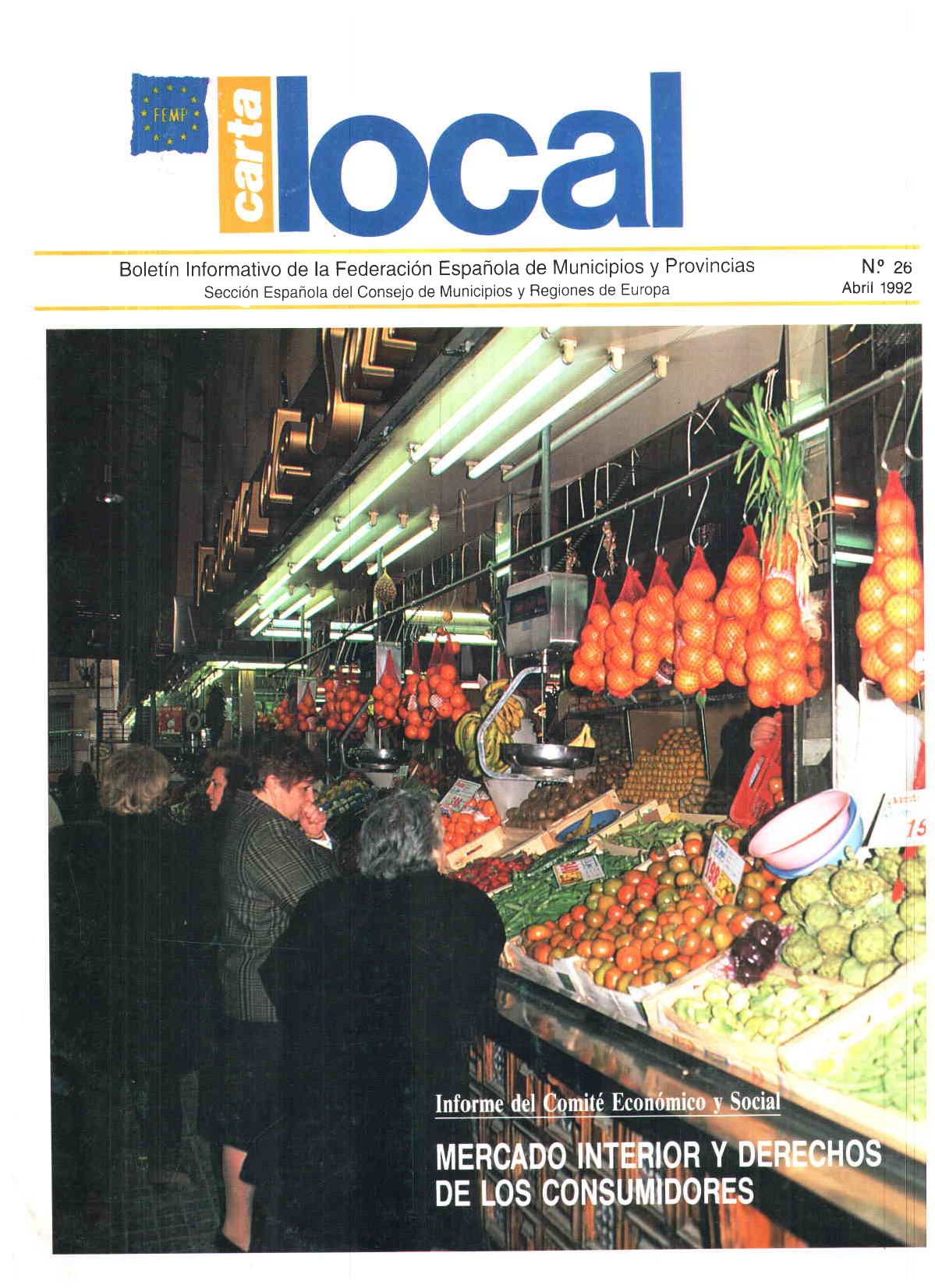 Carta Local nº 26 – Abril 1992
