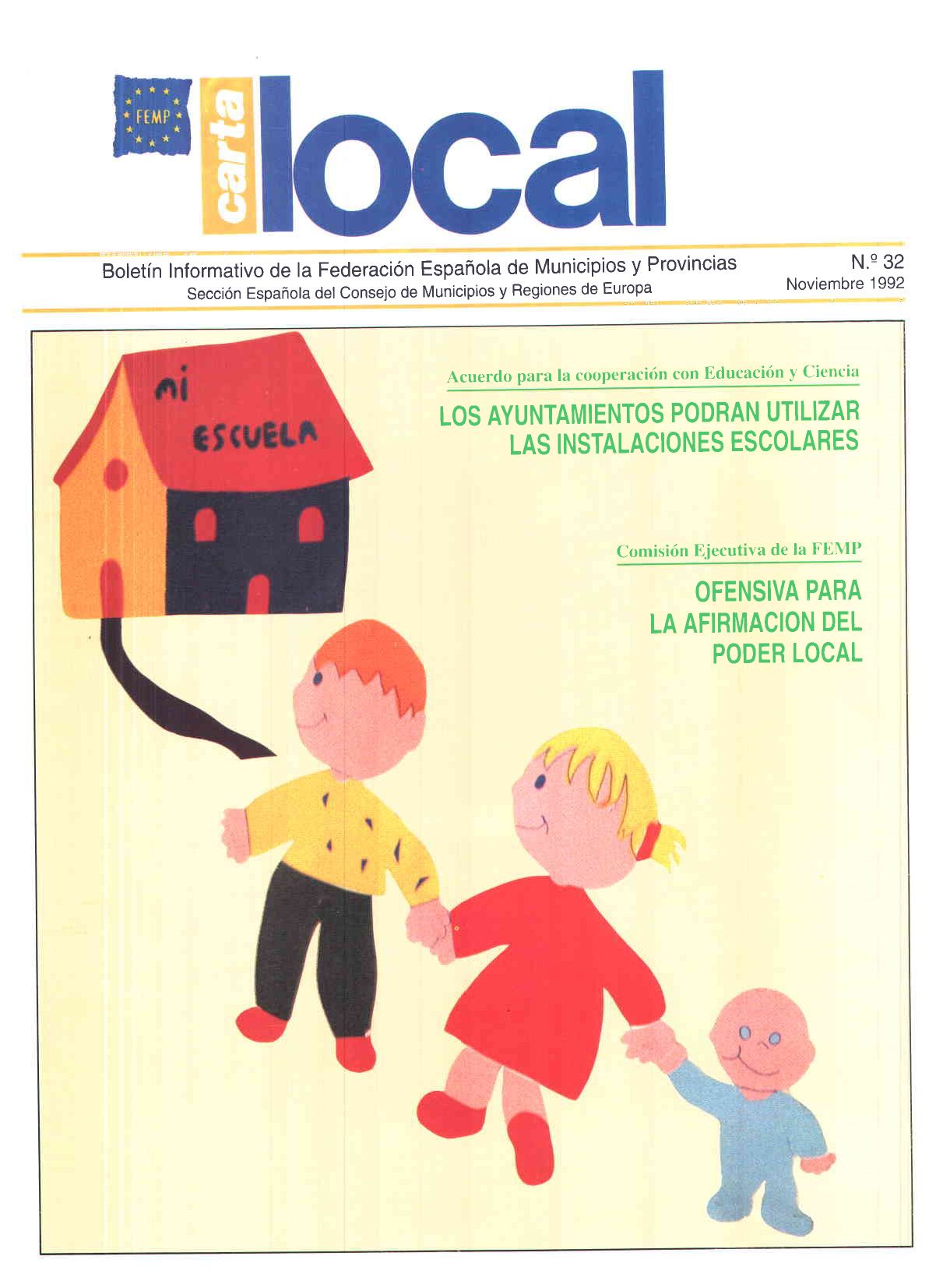 Carta Local nº 32 – Noviembre 1992