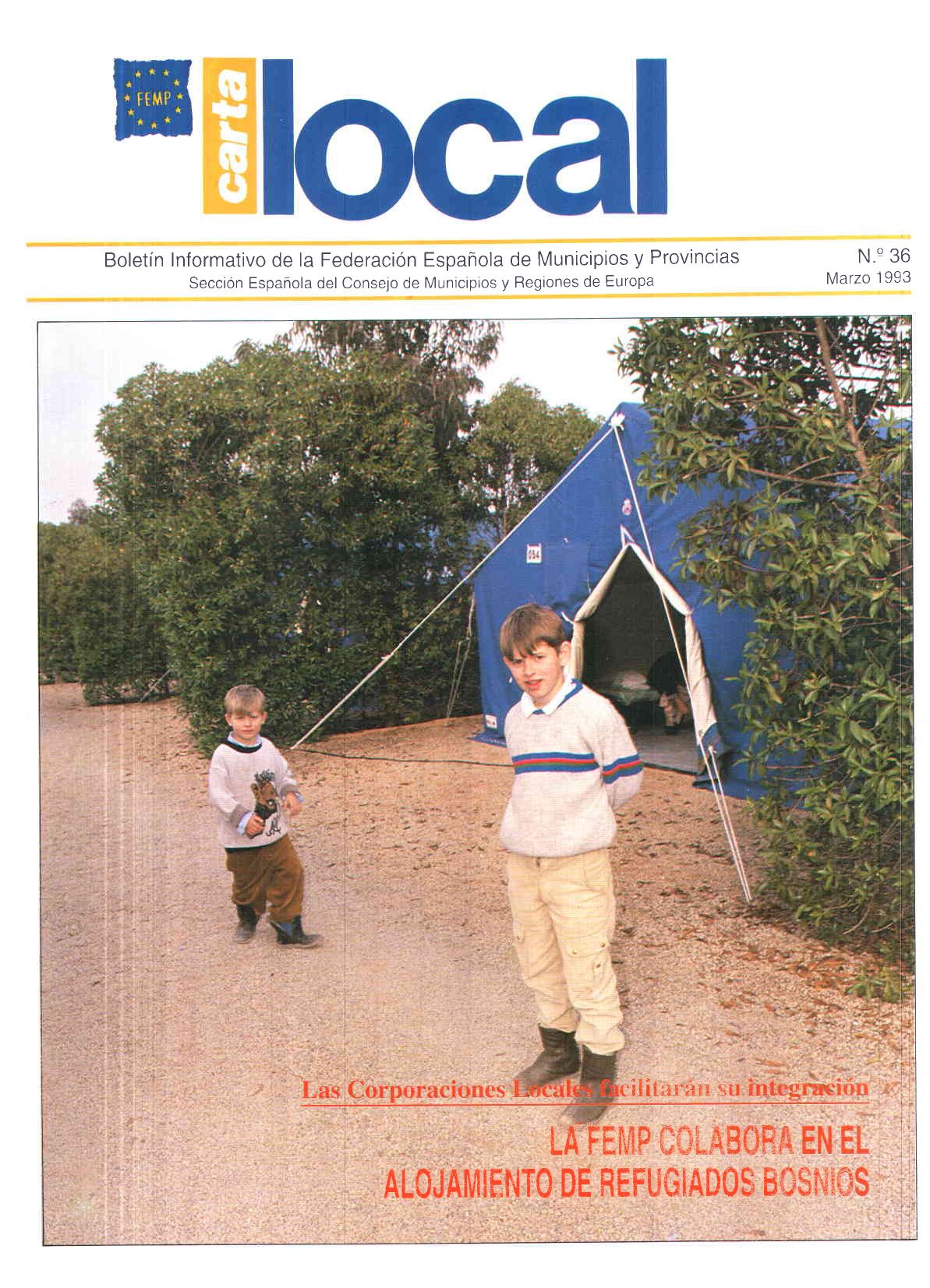Carta Local nº 36 – Marzo 1993