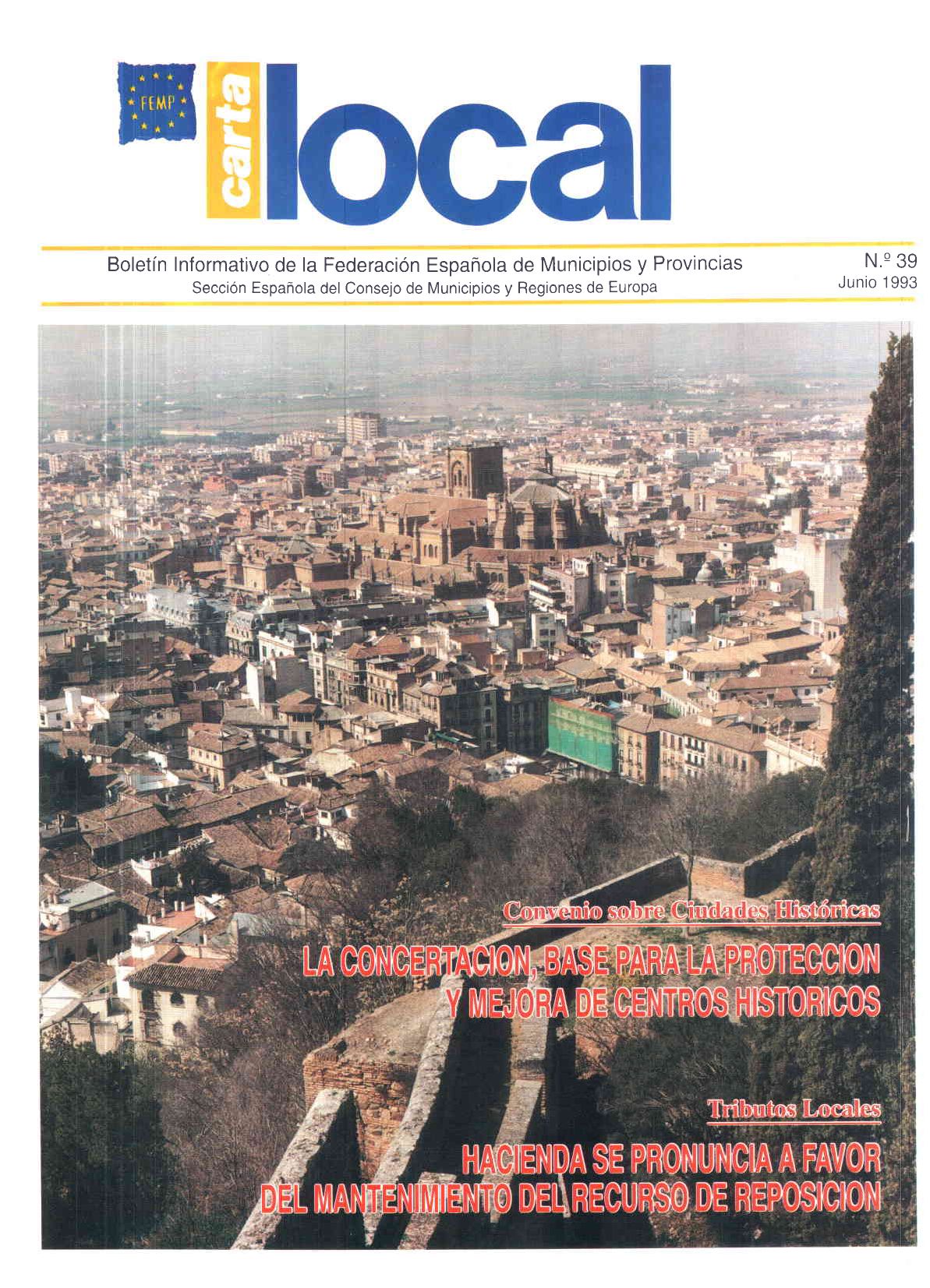 Carta Local nº 39 – Junio 1993