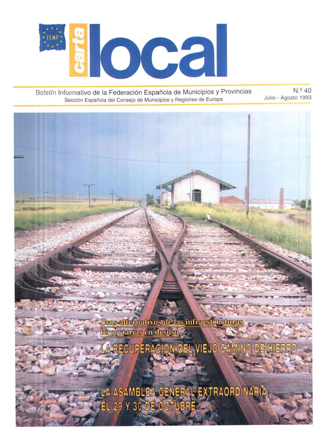 Carta Local nº 40 – Julio-Agosto 1993