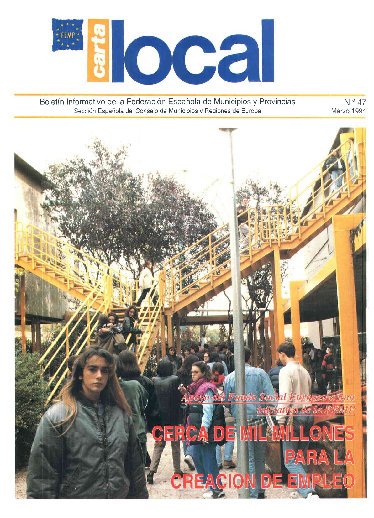 Carta Local nº 47 – Marzo 1994