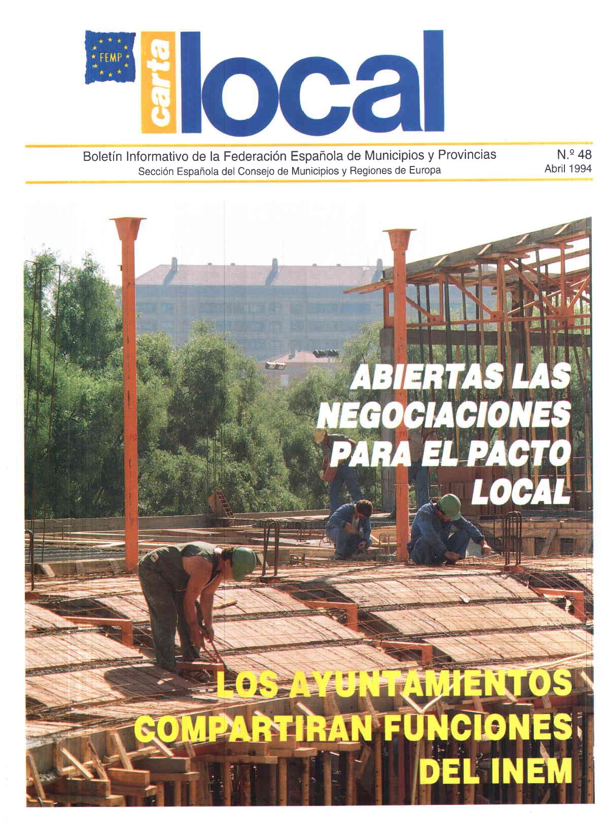 Carta Local nº 48 – Abril 1994