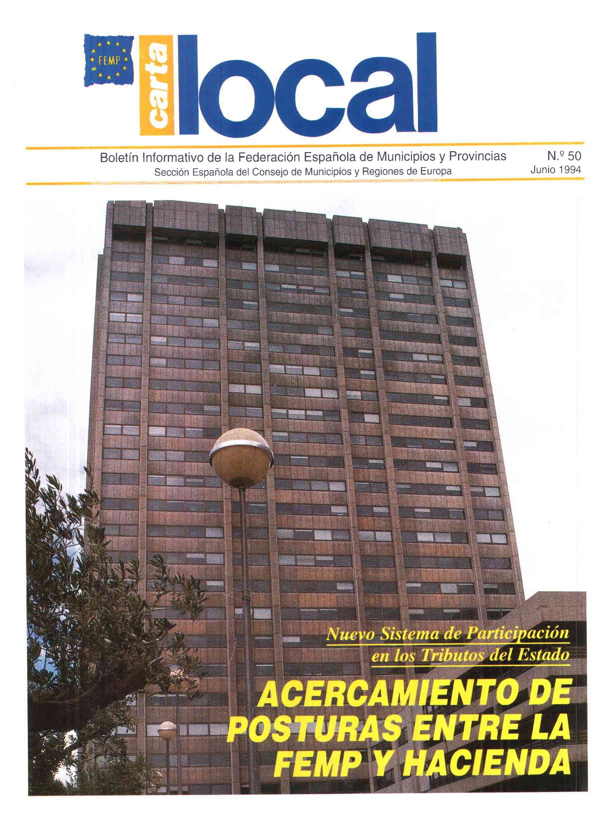 Carta Local nº 50 – Junio 1994