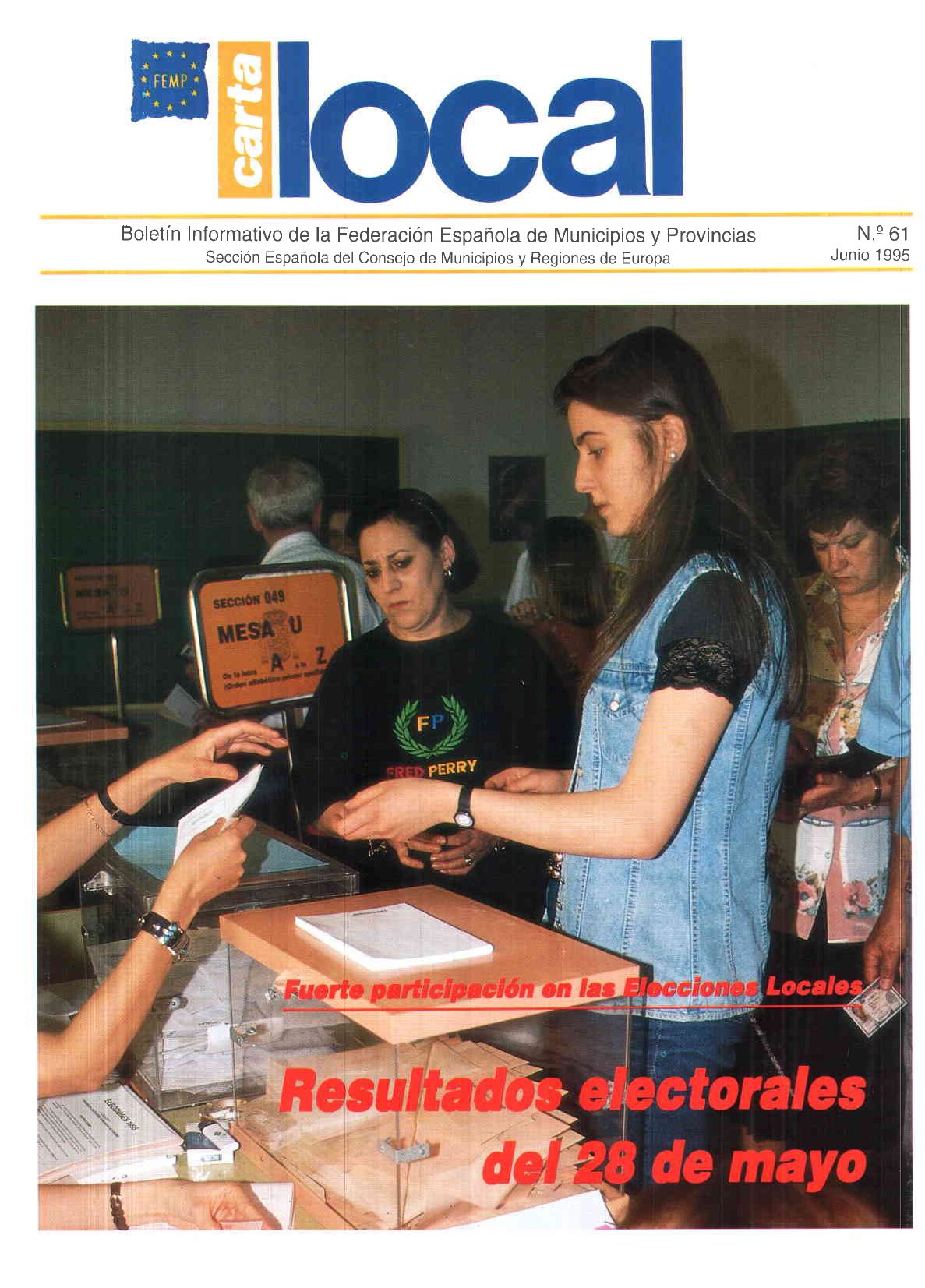 Carta Local nº 61 – Junio 1995