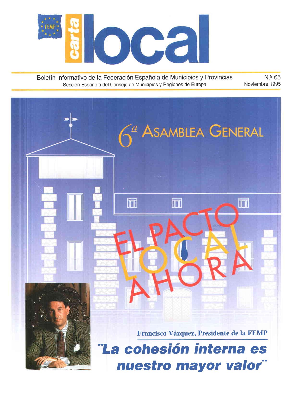 Carta Local nº 65 – Noviembre 1995