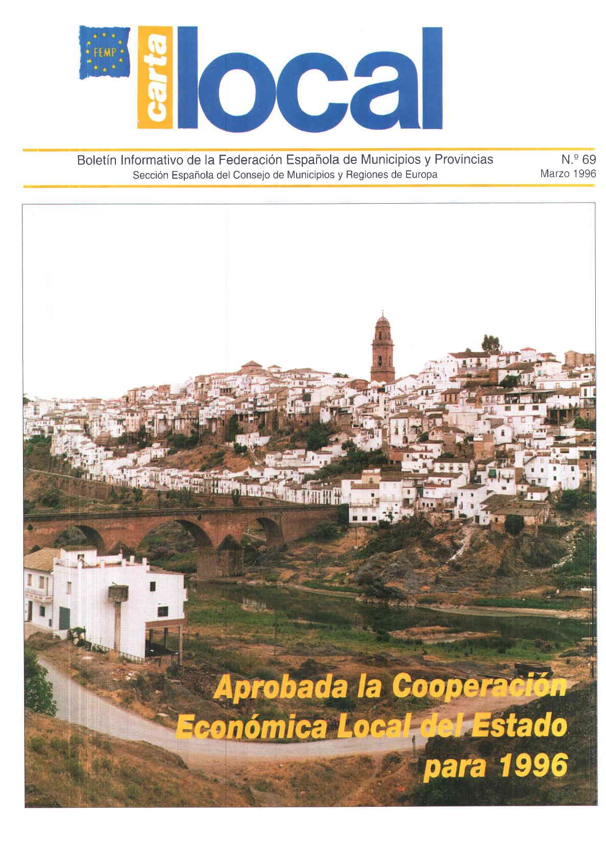 Carta Local nº 69 – Marzo 1996