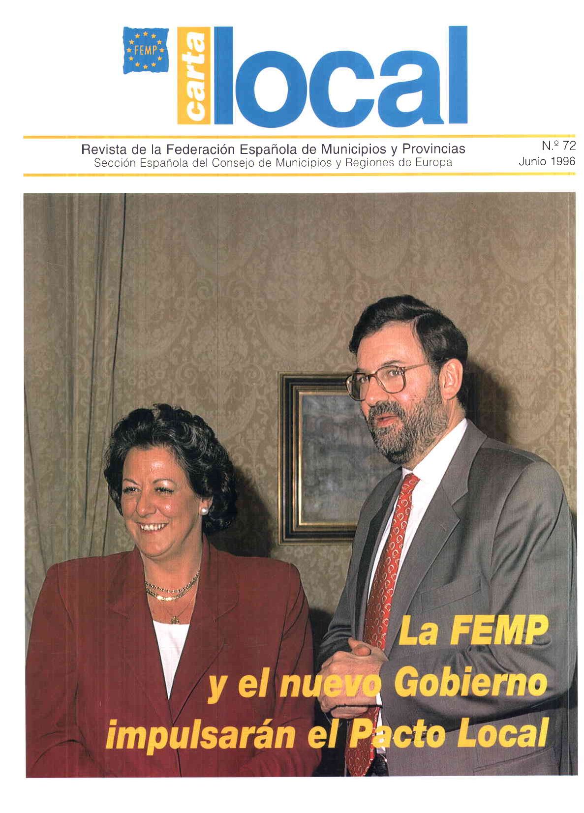 Carta Local nº 72 – Junio 1996