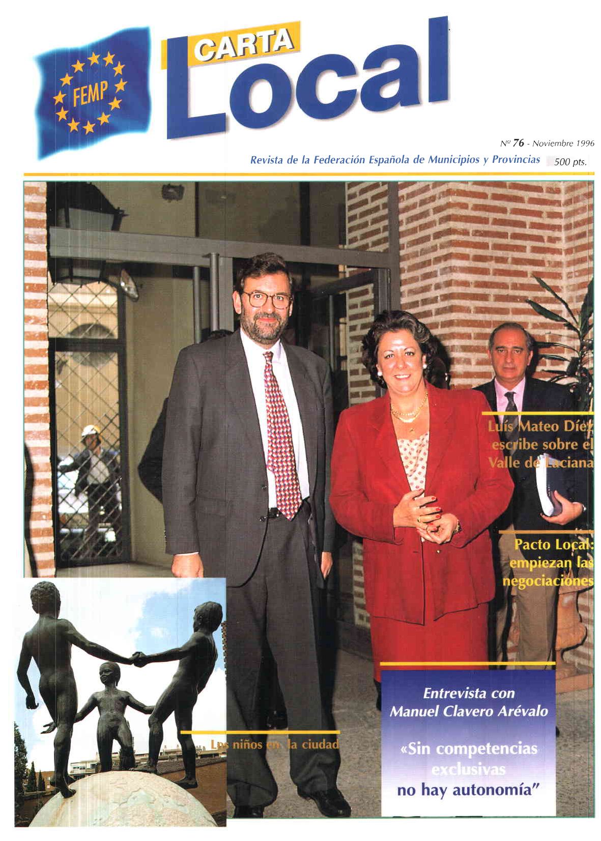 Carta Local nº 76 – Noviembre 1996