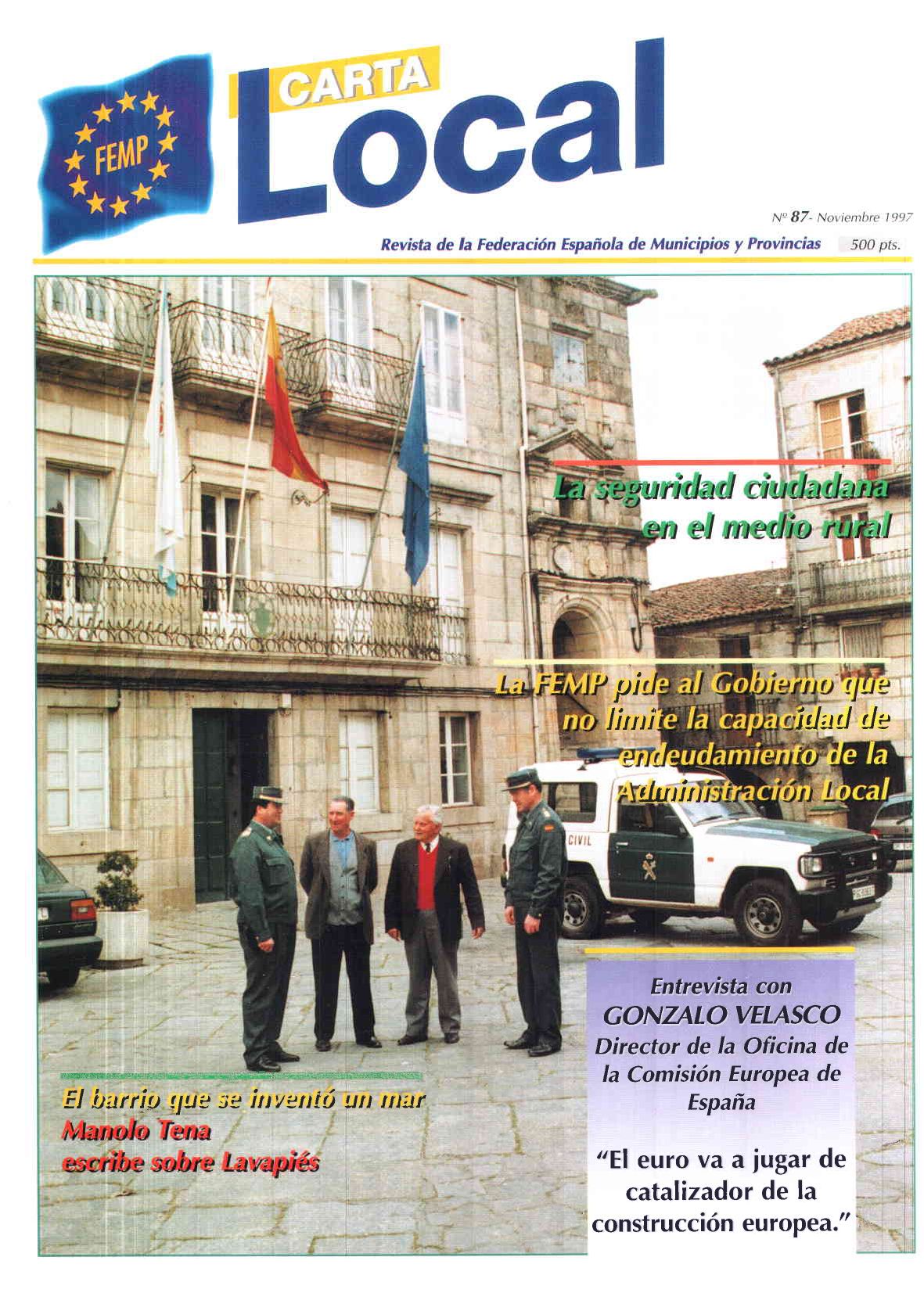 Carta Local nº 87 – Noviembre 1997
