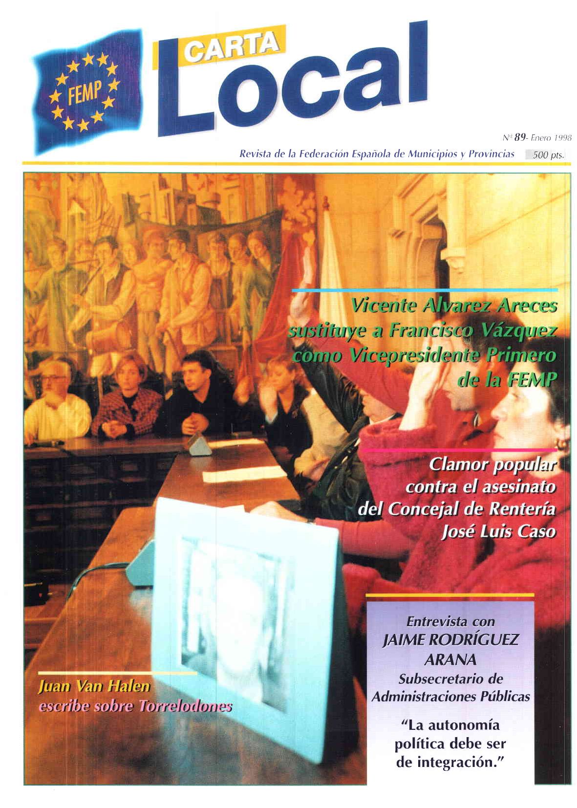 Carta Local nº 89 – Enero 1998