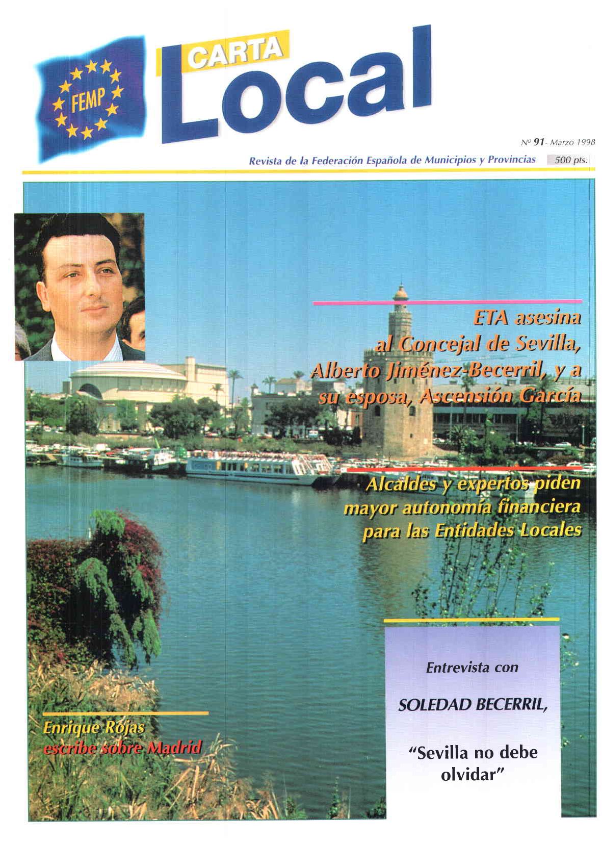 Carta Local nº 91 – Marzo 1998
