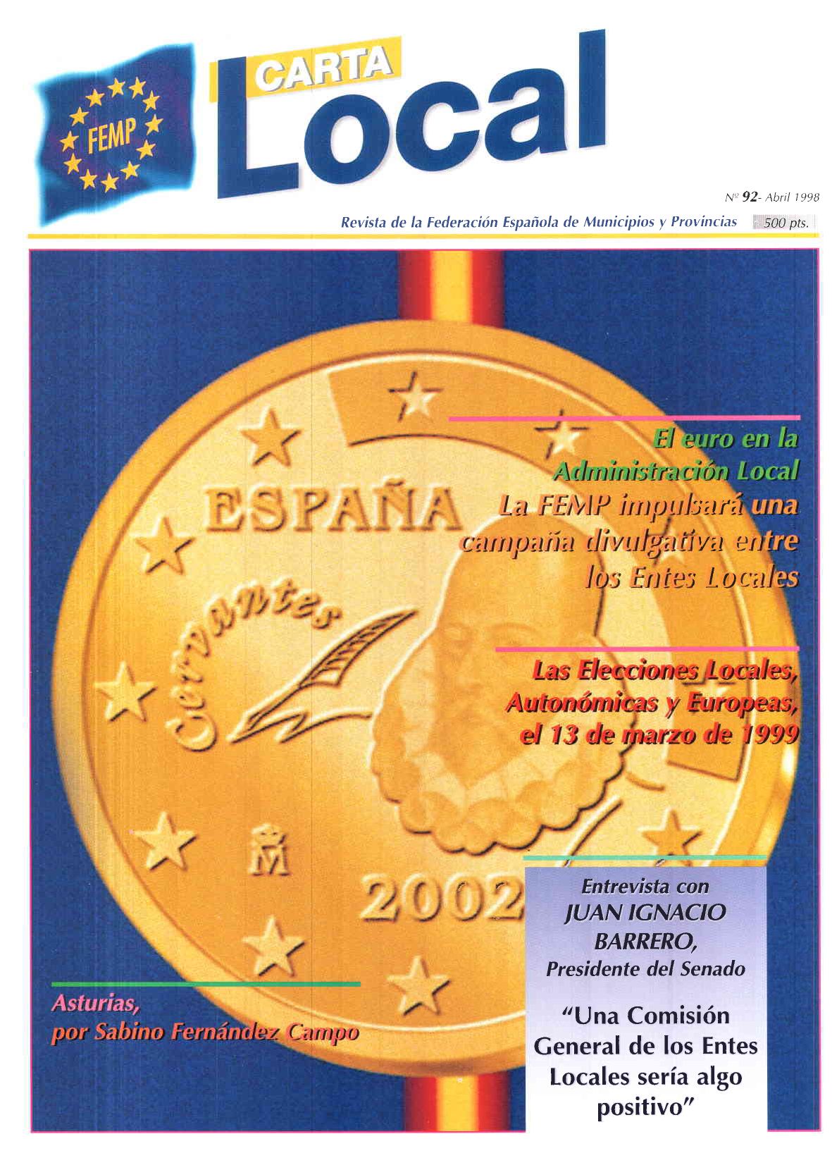 Carta Local nº 92 – Abril 1998