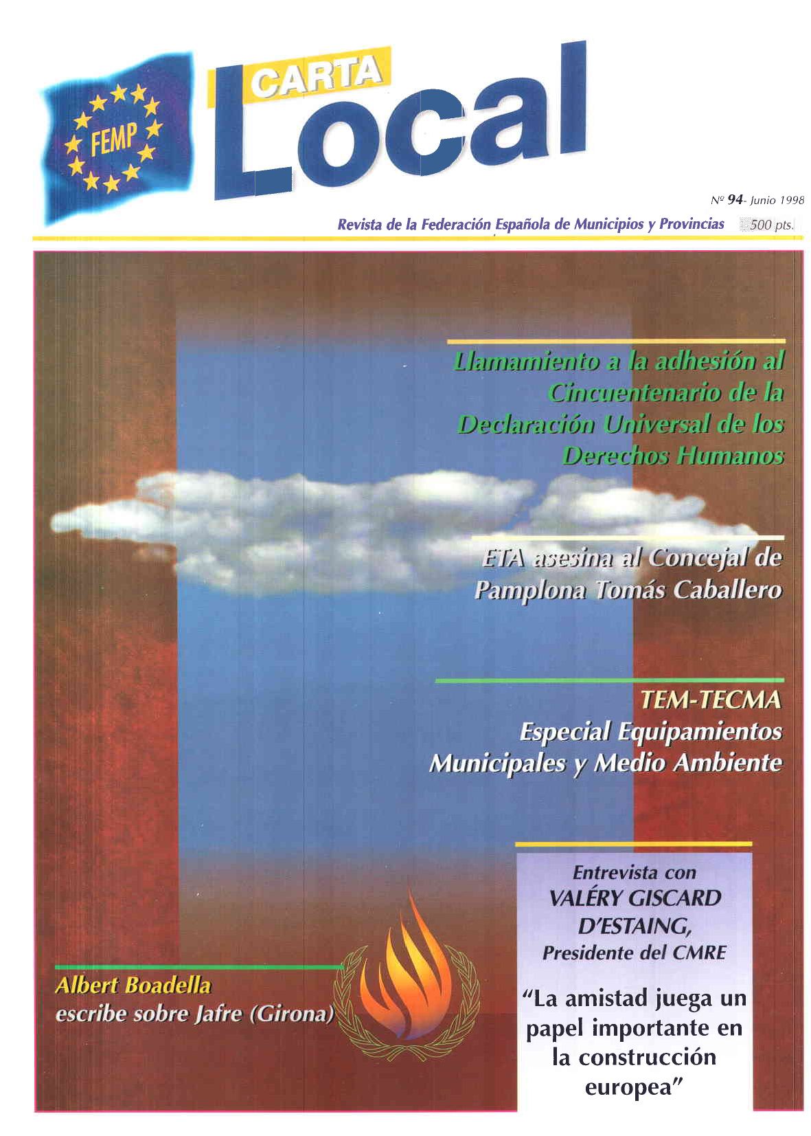 Carta Local nº 94 – Junio 1998