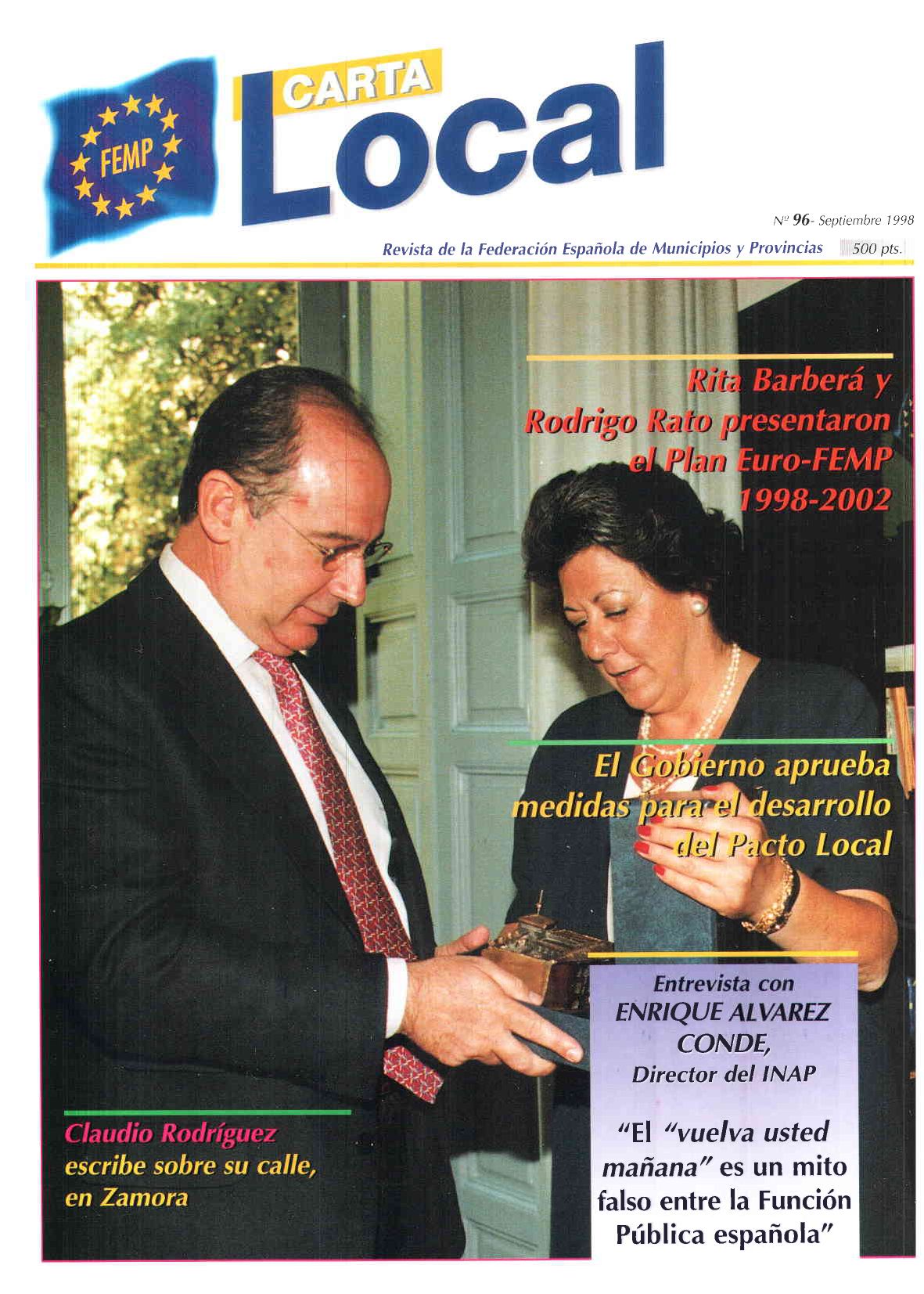Carta Local nº 96 – Septiembre 1998