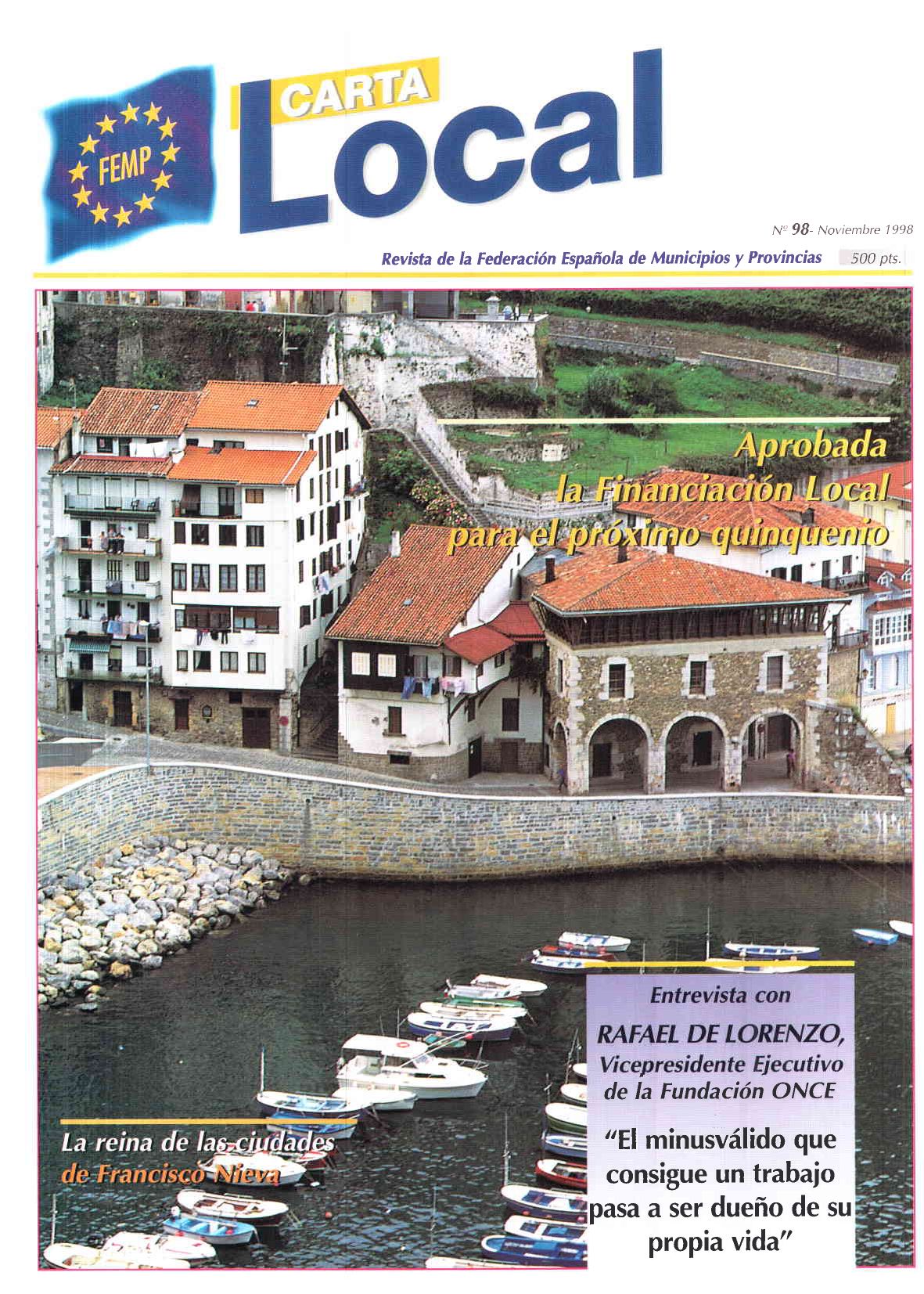 Carta Local nº 98 – Noviembre 1998
