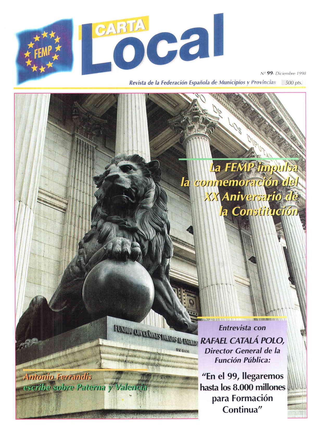 Carta Local nº 99 – Diciembre 1998