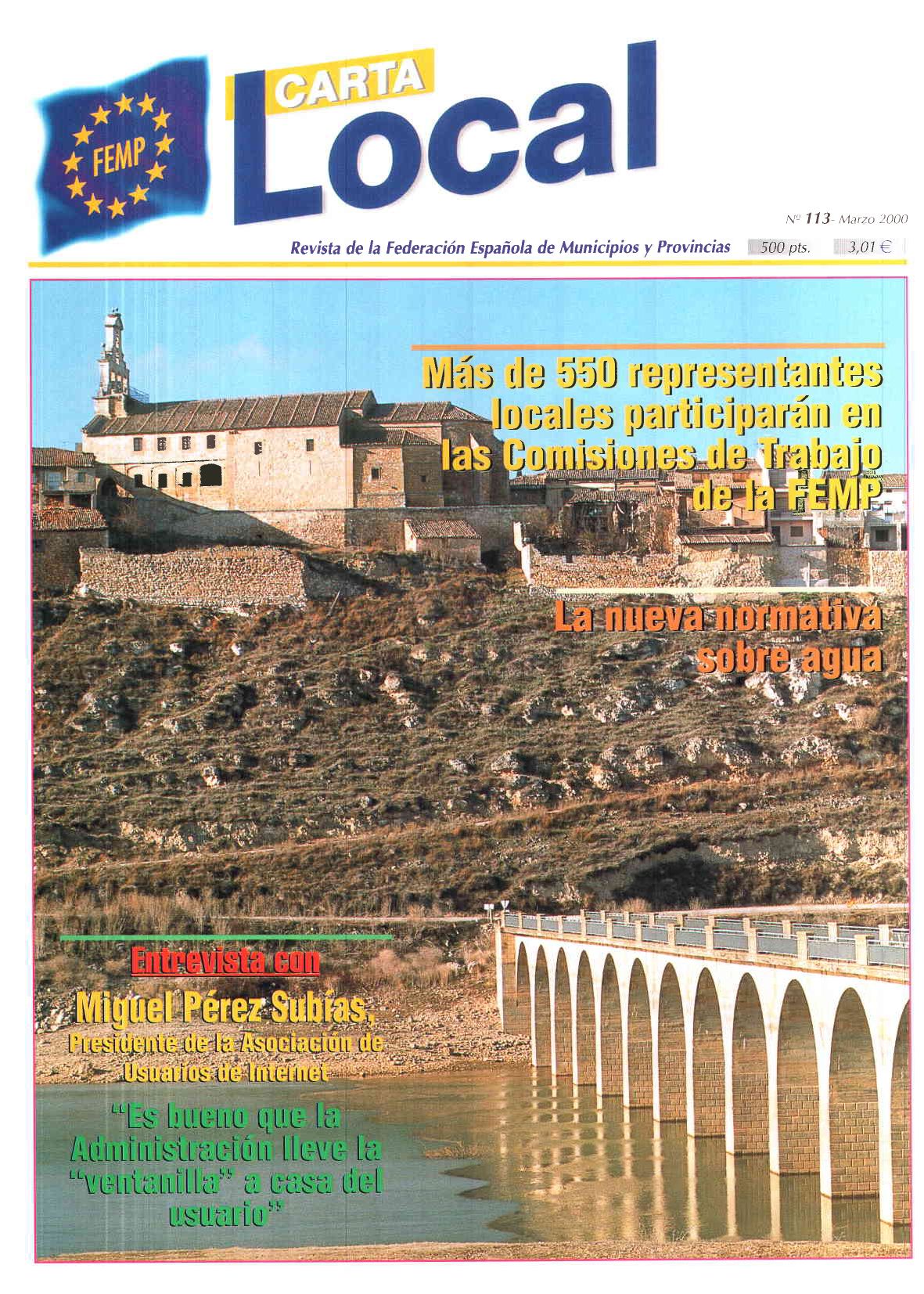Carta Local nº 113 – Marzo 2000
