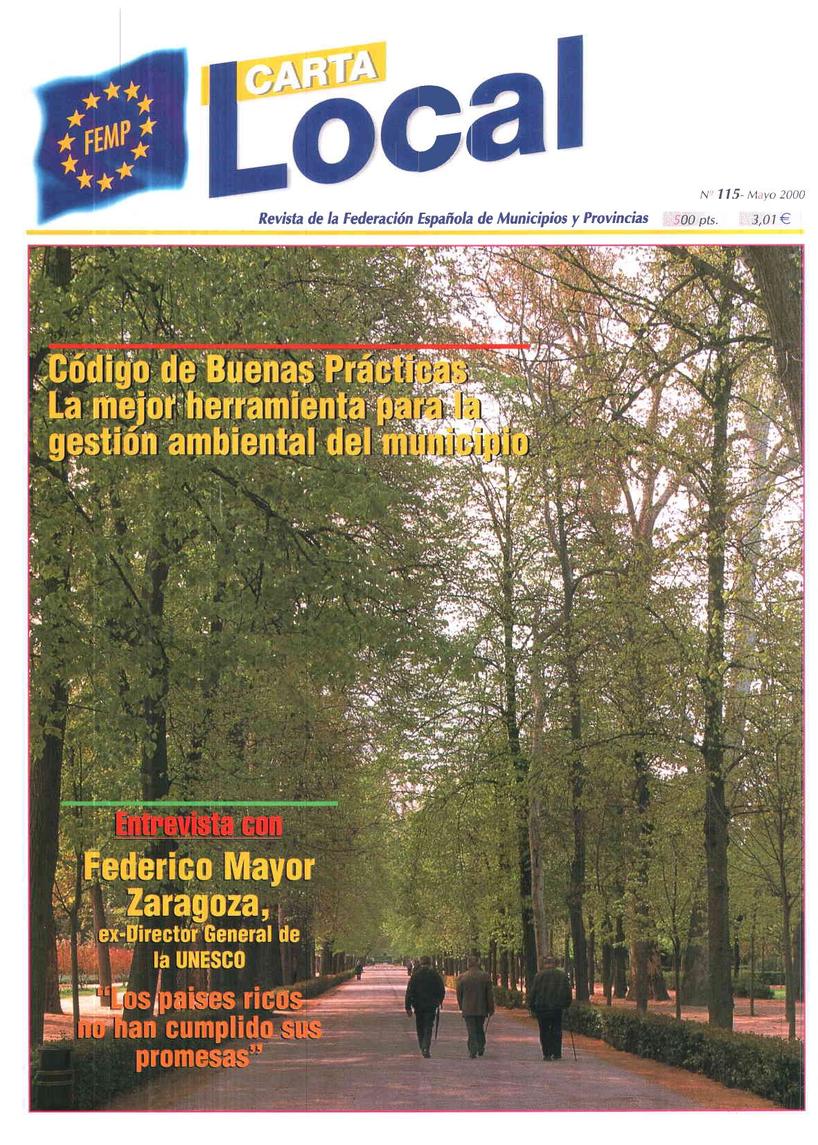 Carta Local nº 115 – Mayo 2000