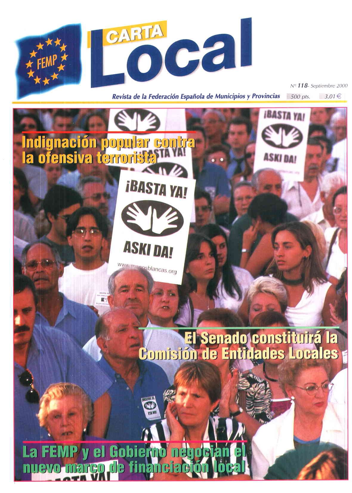 Carta Local nº 118 – Septiembre 2000