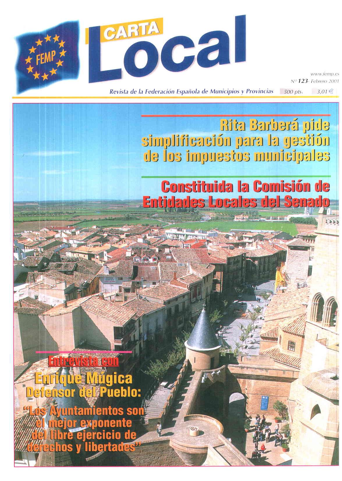 Carta Local nº 123 – Febrero 2001
