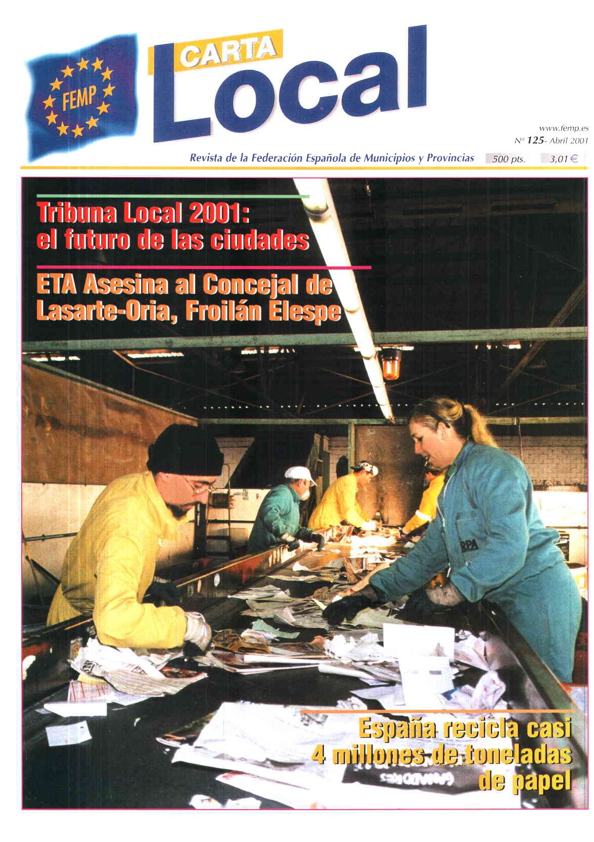 Carta Local nº 125 – Abril 2001